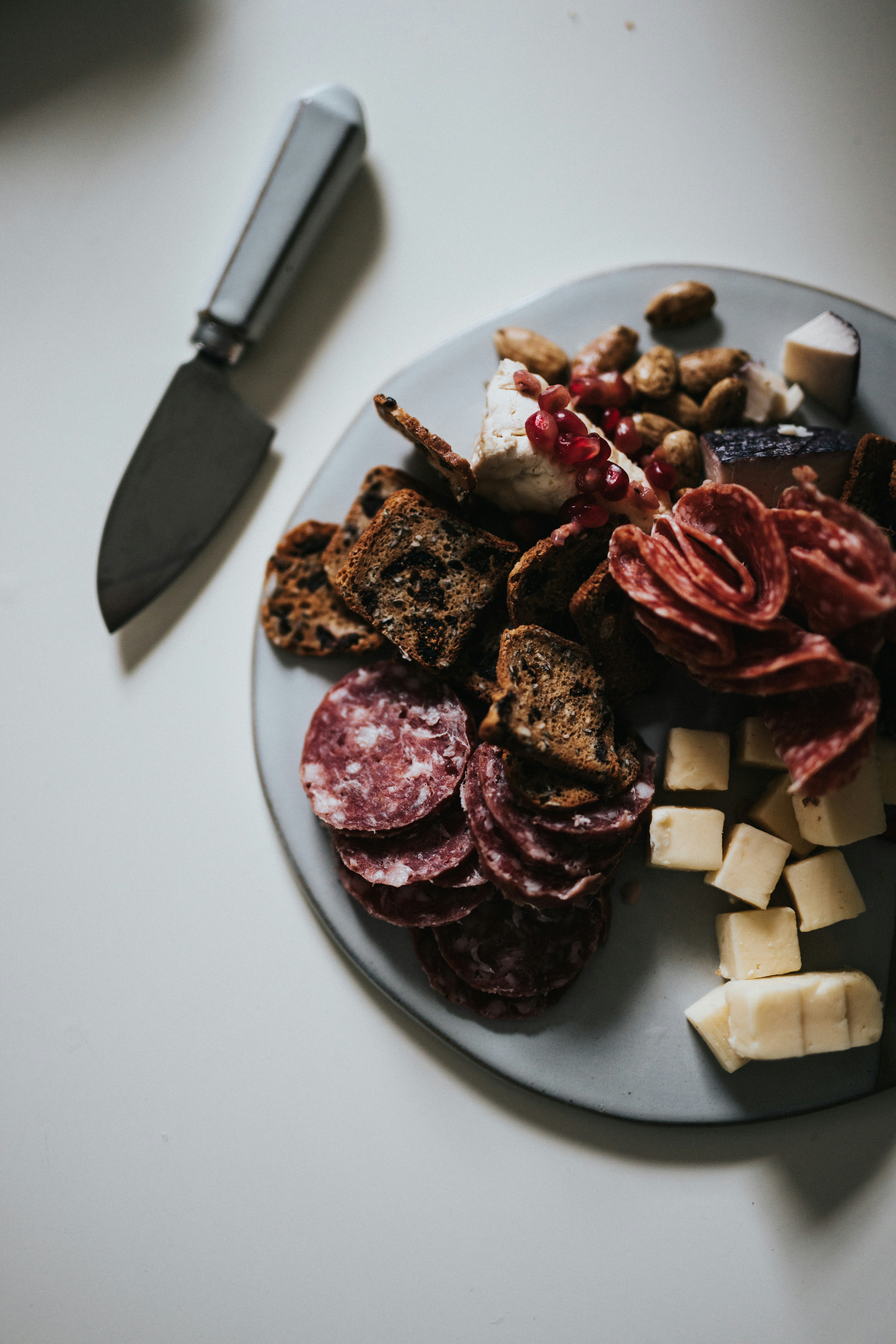 Toskanische Wurst-Käse-Platte